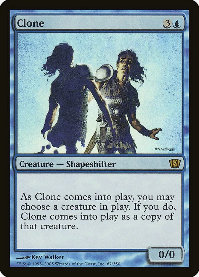 2005 Ninth Edition Clone #67★ rare card image