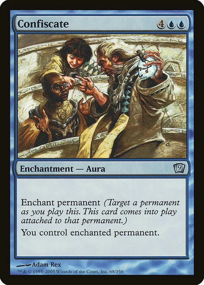 2005 Ninth Edition Confiscate #68★ uncommon card image