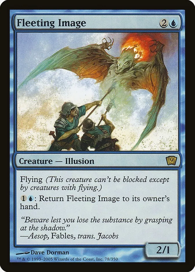 2005 Ninth Edition Fleeting Image #78★ rare card image