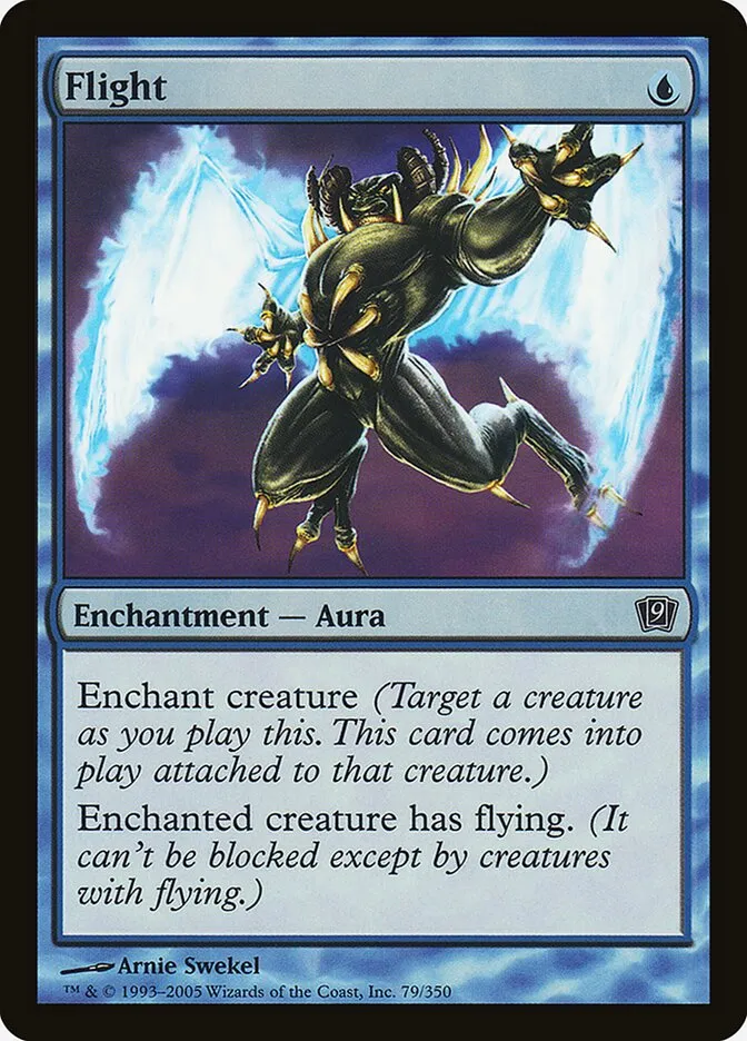 2005 Ninth Edition Flight #79★ common card image