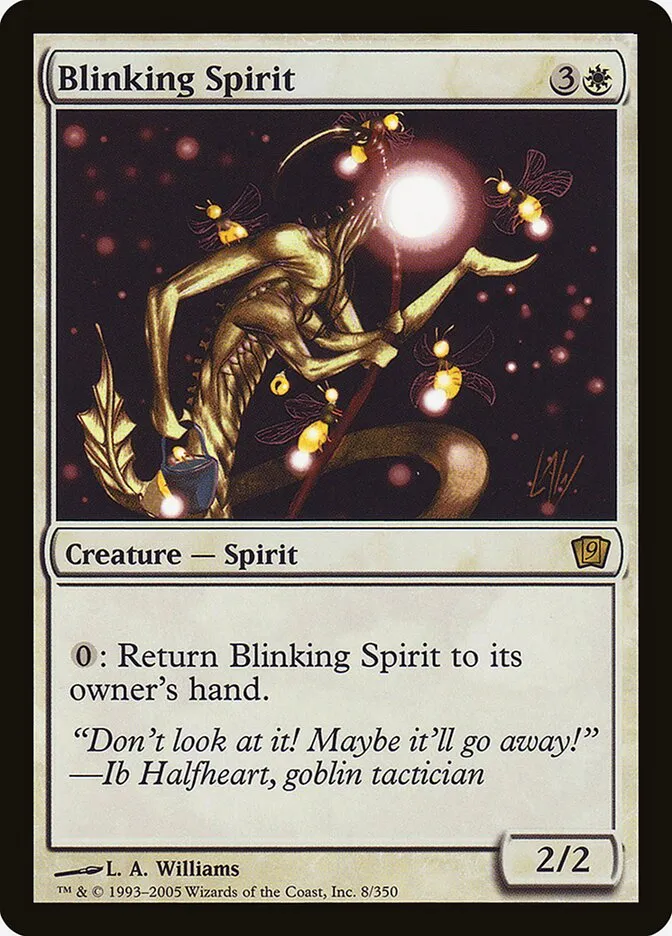 2005 Ninth Edition Blinking Spirit #8★ rare card image