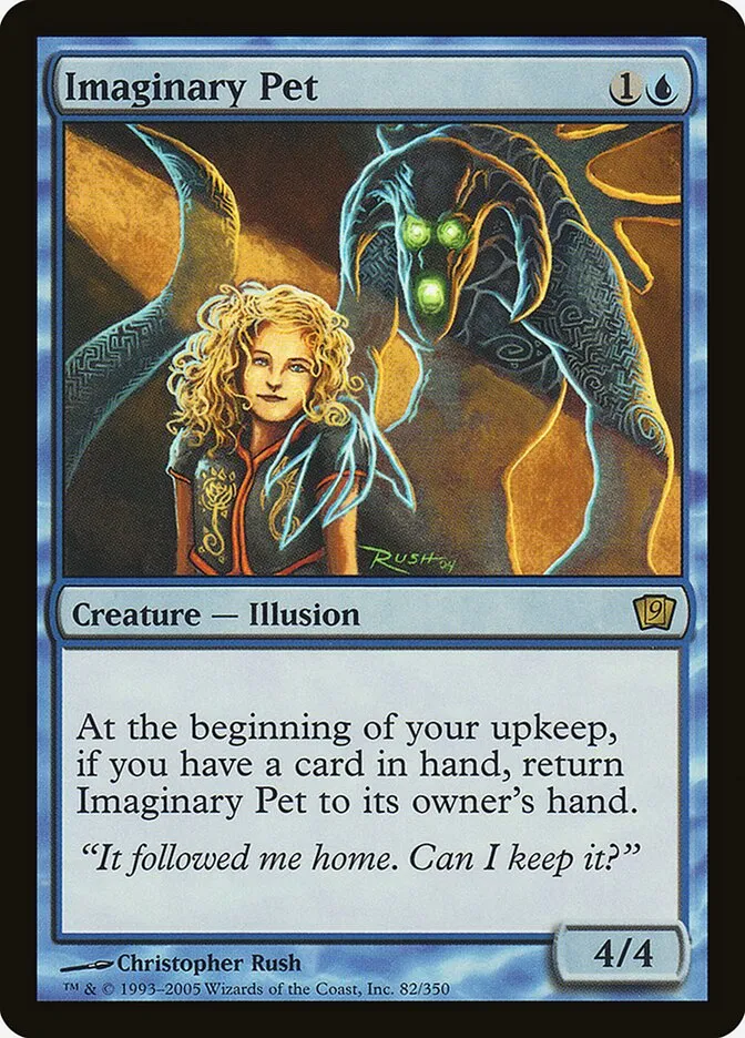 2005 Ninth Edition Imaginary Pet #82★ rare card image