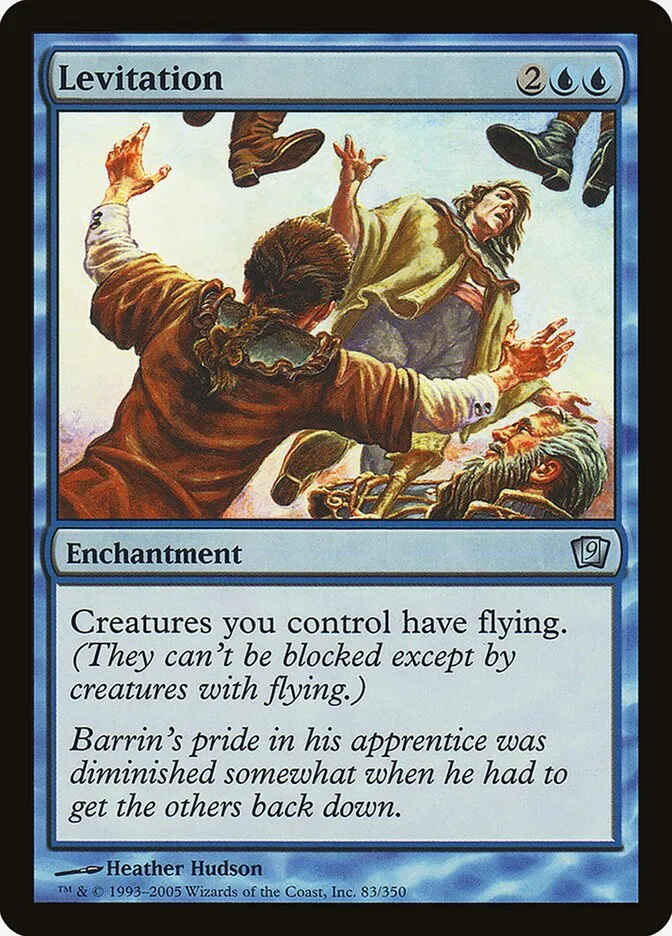 2005 Ninth Edition Levitation #83★ uncommon card image