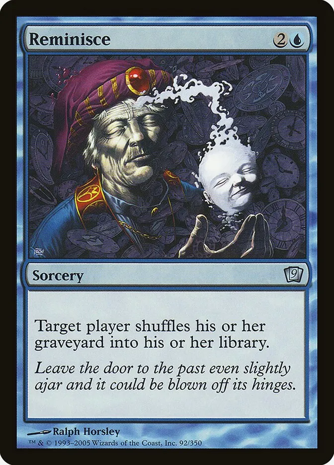 2005 Ninth Edition Reminisce #92★ uncommon card image