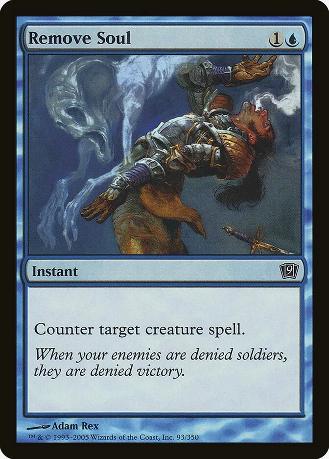 2005 Ninth Edition Remove Soul #93★ common card image