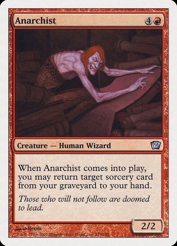2005 Ninth Edition Anarchist #173 uncommon card image