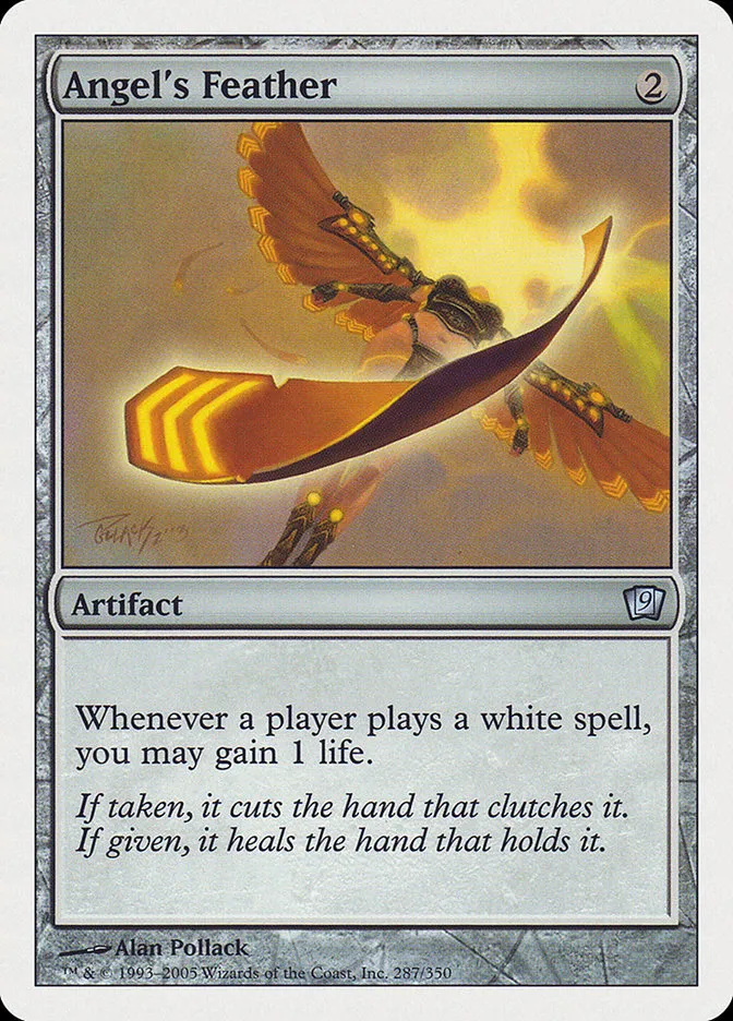 2005 Ninth Edition Angel's Feather uncommon #287 uncommon card image