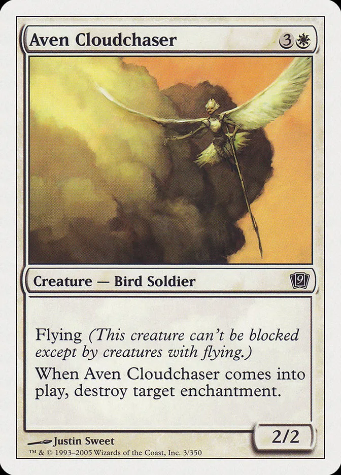 2005 Ninth Edition Aven Cloudchaser common #3 common card image