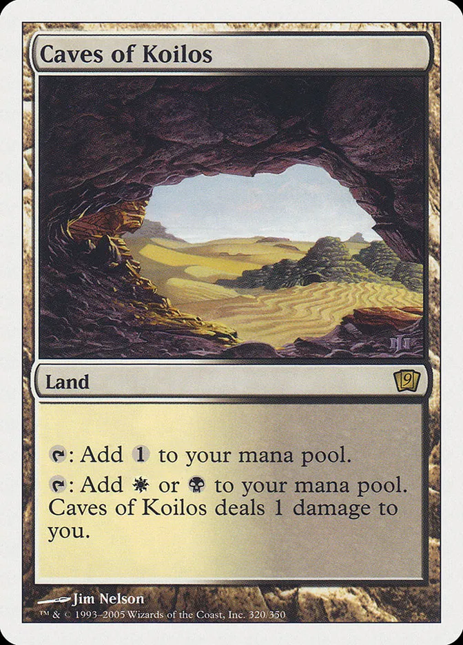2005 Ninth Edition Caves of Koilos #320 rare card image