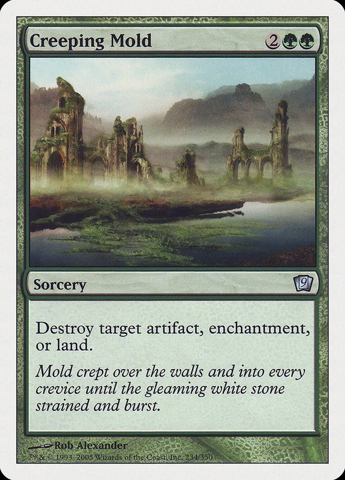 2005 Ninth Edition Creeping Mold uncommon #234 uncommon card image