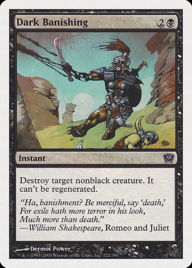 2005 Ninth Edition Dark Banishing #122 common card image