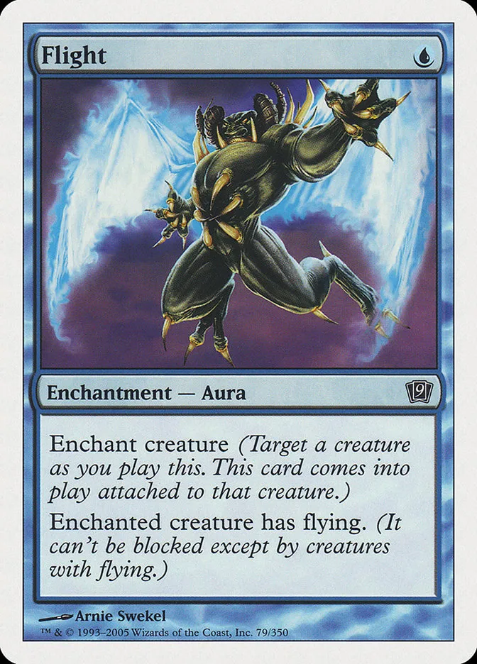 2005 Ninth Edition Flight common #79 common card image