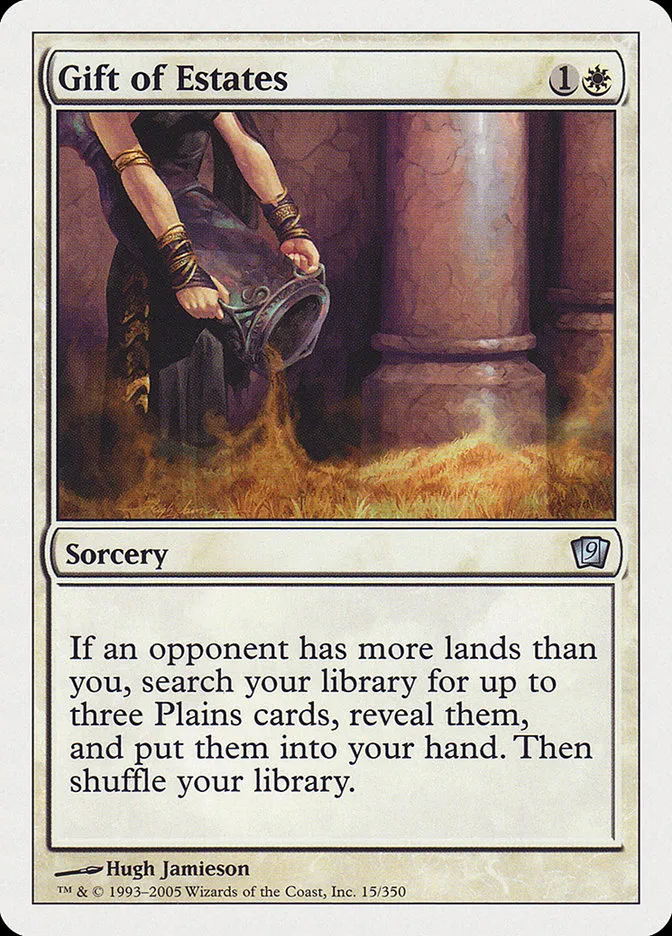 2005 Ninth Edition Gift of Estates #15 uncommon card image