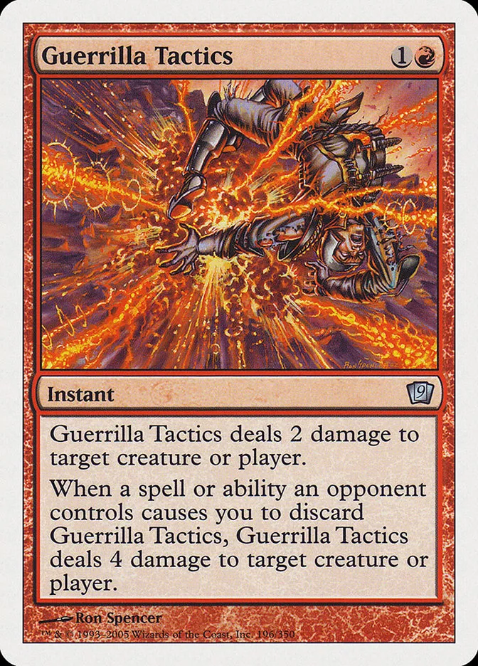 2005 Ninth Edition Guerrilla Tactics uncommon #196 uncommon card image