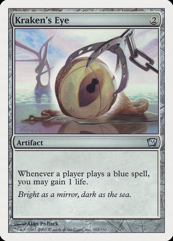 2005 Ninth Edition Kraken's Eye #302 uncommon card image