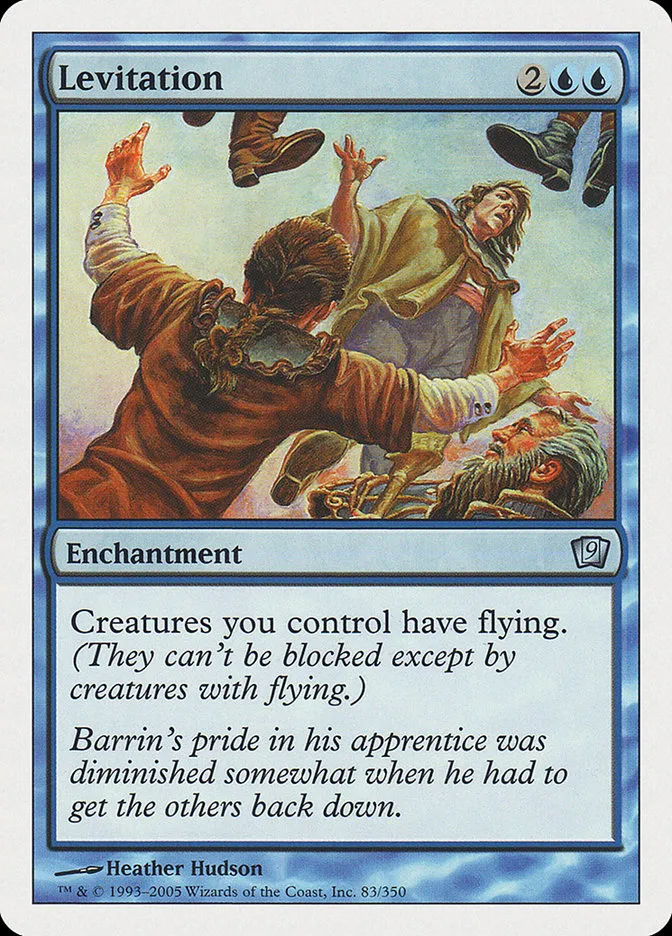 2005 Ninth Edition Levitation #83 uncommon card image