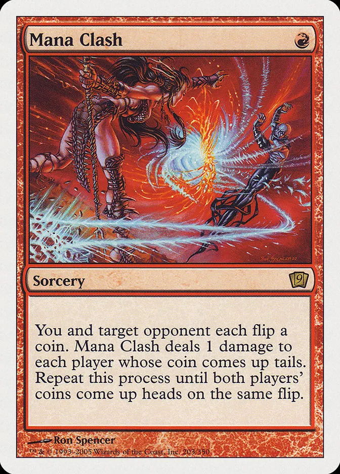2005 Ninth Edition Mana Clash #203 rare card image