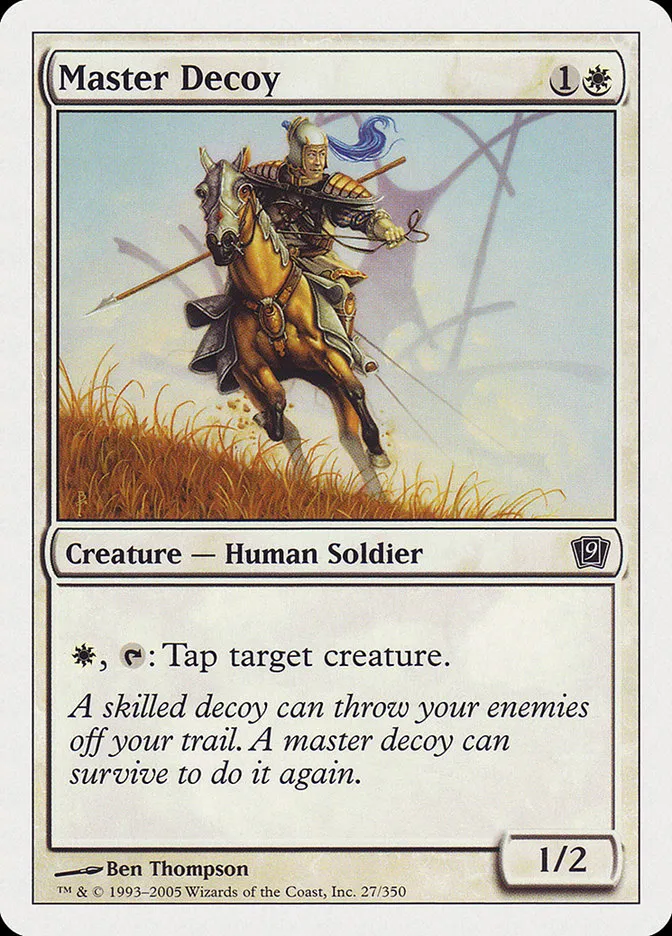 2005 Ninth Edition Master Decoy common #27 common card image