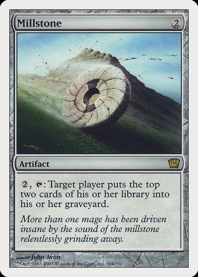 2005 Ninth Edition Millstone rare #304 rare card image