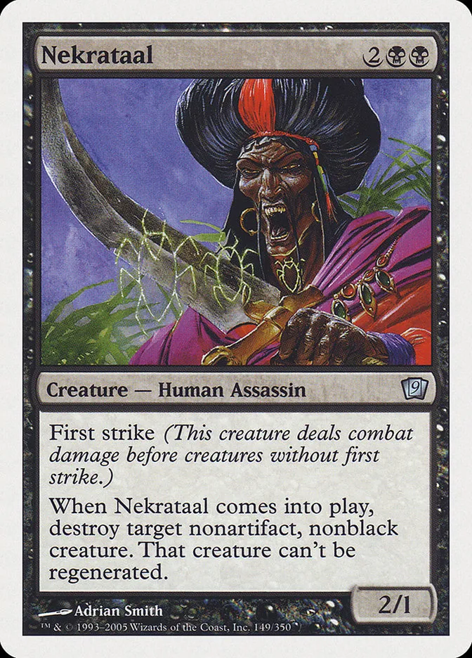 2005 Ninth Edition Nekrataal uncommon #149 uncommon card image
