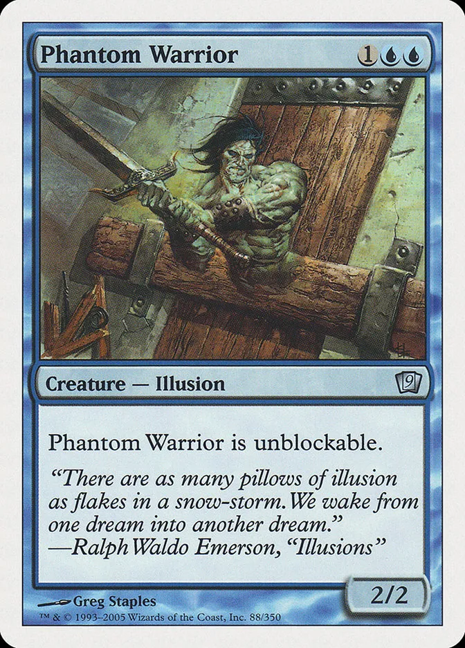 2005 Ninth Edition Phantom Warrior uncommon #88 uncommon card image