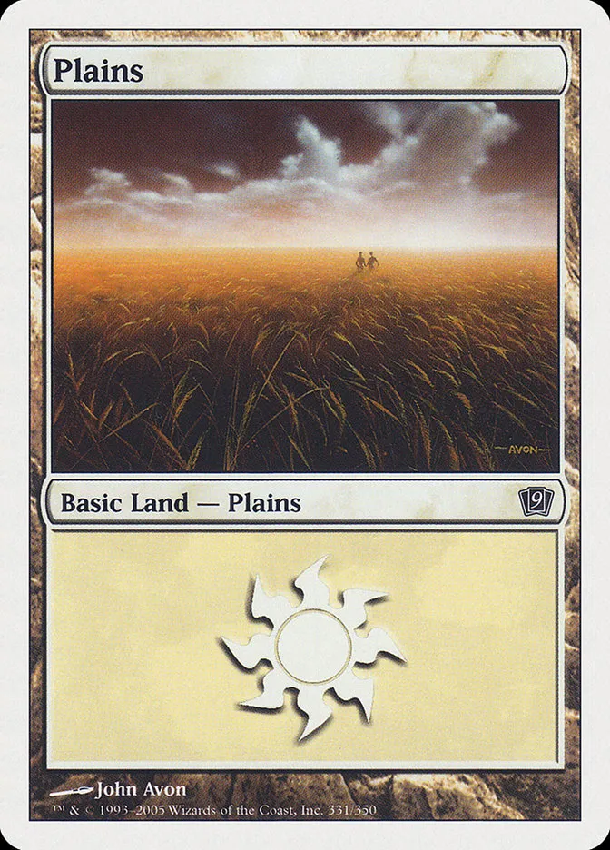 2005 Ninth Edition Plains common #331 common card image