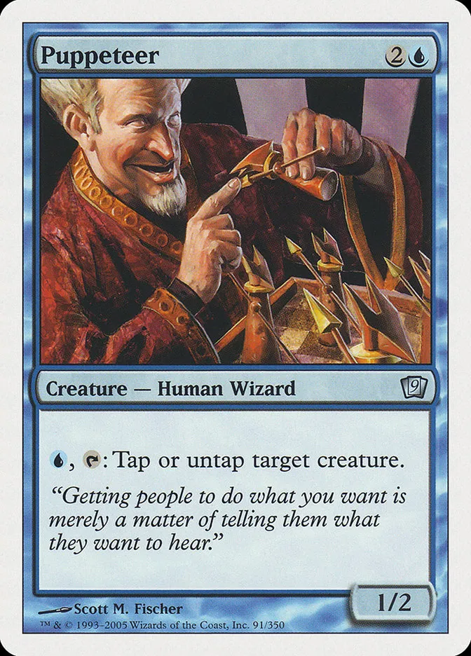 2005 Ninth Edition Puppeteer #91 uncommon card image