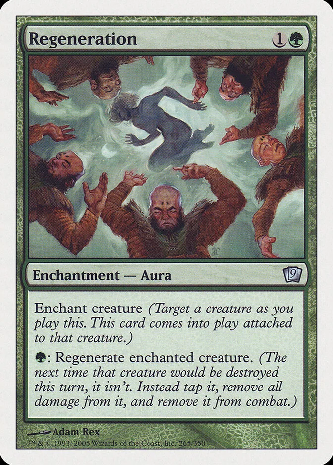 2005 Ninth Edition Regeneration uncommon #265 uncommon card image