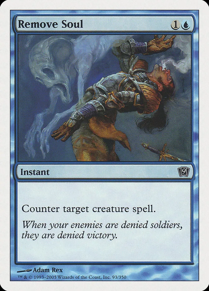 2005 Ninth Edition Remove Soul common #93 common card image