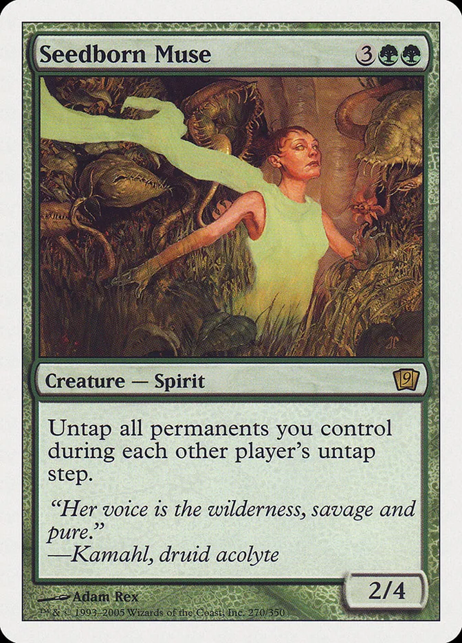 2005 Ninth Edition Seedborn Muse #270 rare card image