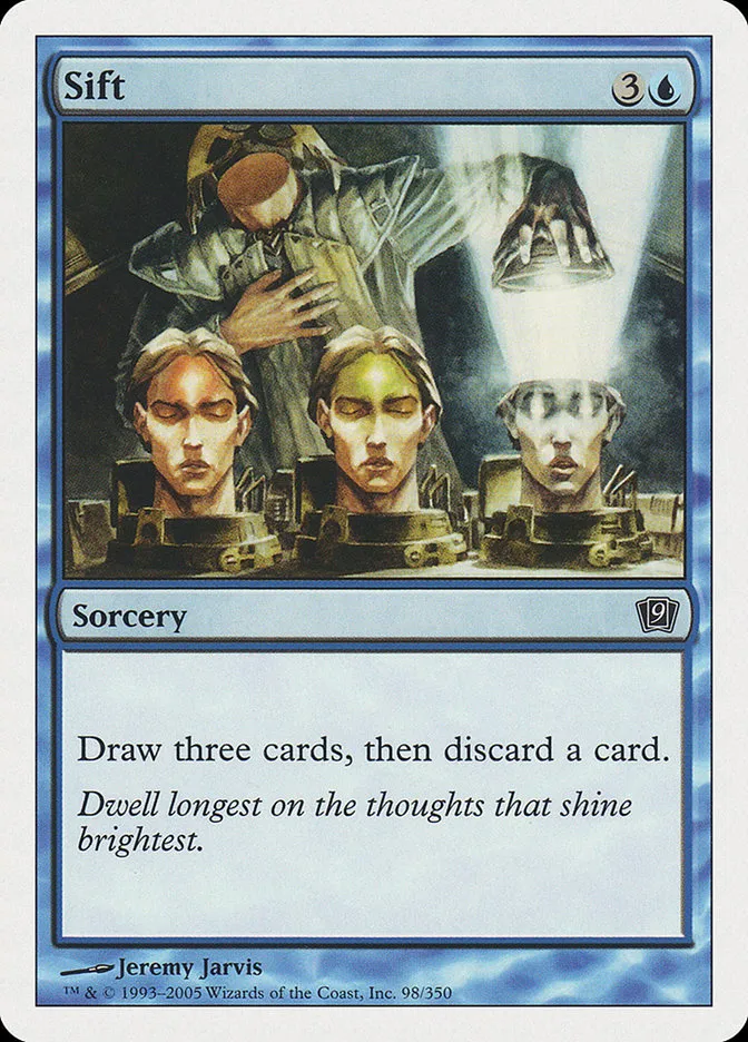 2005 Ninth Edition Sift common #98 common card image