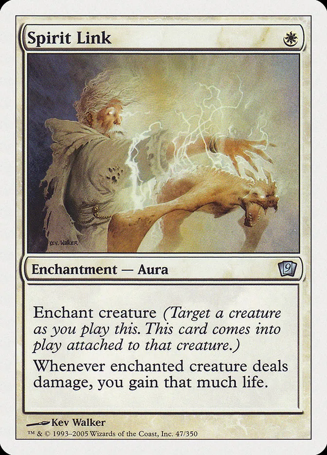 2005 Ninth Edition Spirit Link #47 uncommon card image