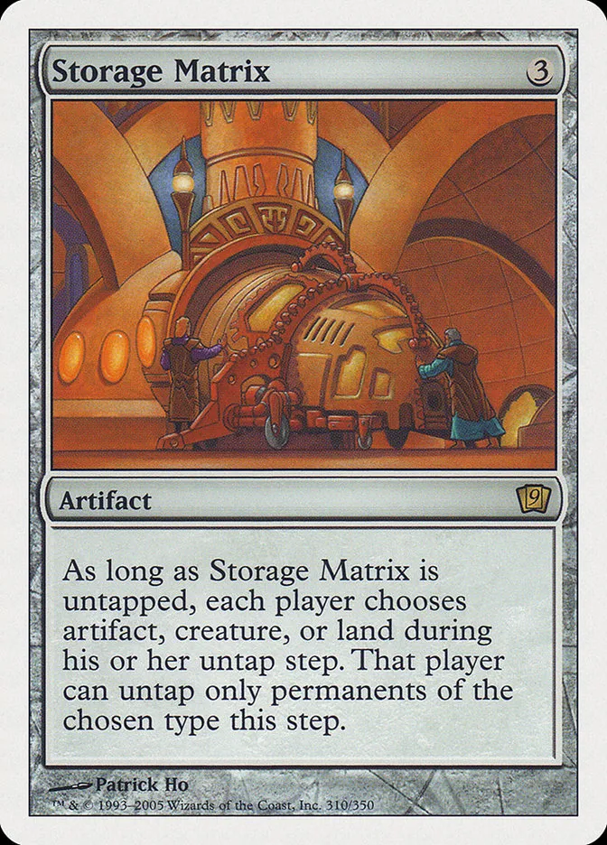 2005 Ninth Edition Storage Matrix rare #310 rare card image
