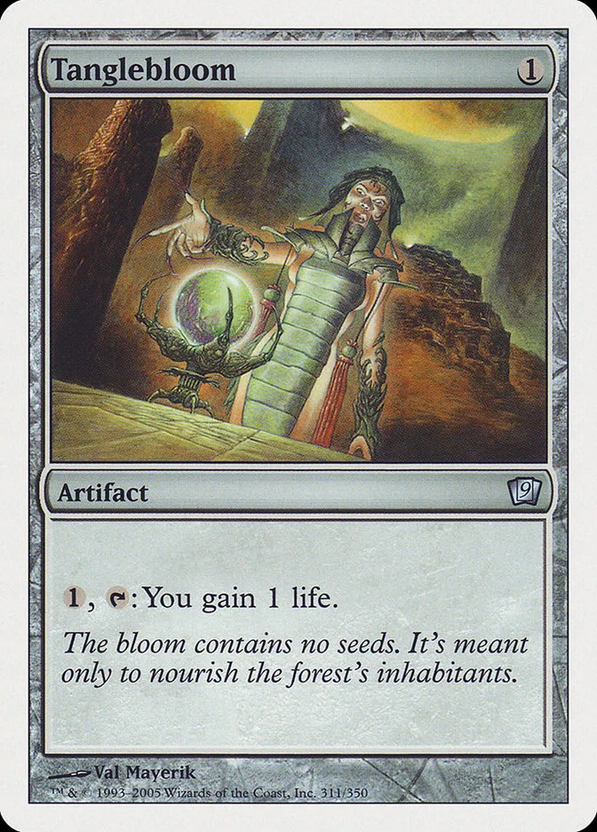 2005 Ninth Edition Tanglebloom uncommon #311 uncommon card image