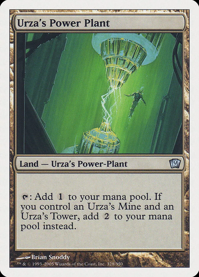 2005 Ninth Edition Urza's Power Plant #328 uncommon card image