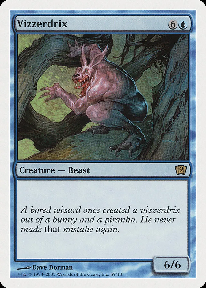 2005 Ninth Edition Vizzerdrix #S7 rare card image