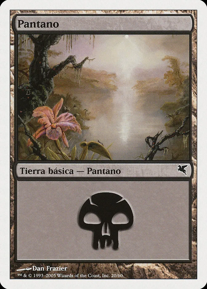 2005 Salvat 2005 Swamp common #A20 common card image