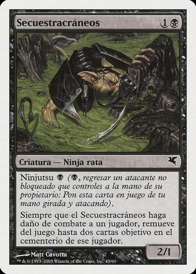 2005 Salvat 2005 Skullsnatcher common #A43 common card image