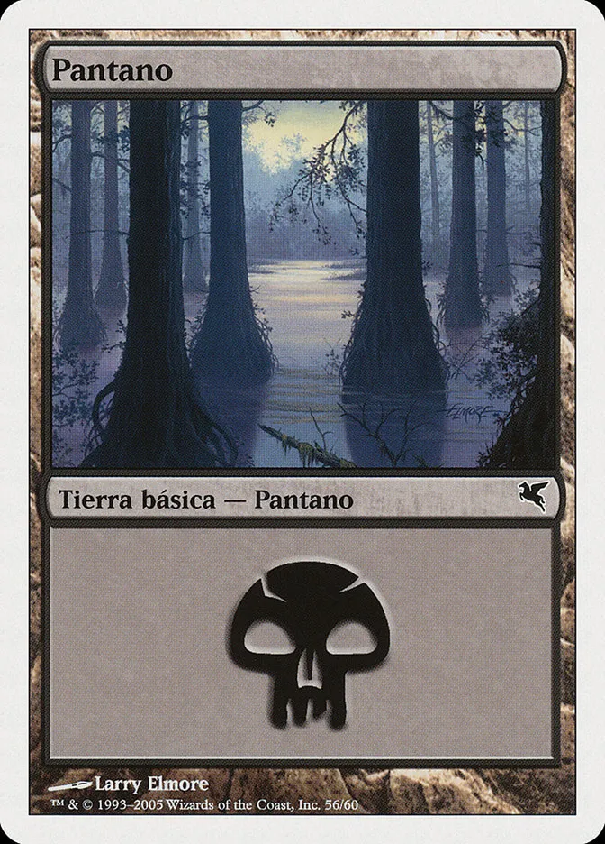 2005 Salvat 2005 Swamp common #A56 common card image