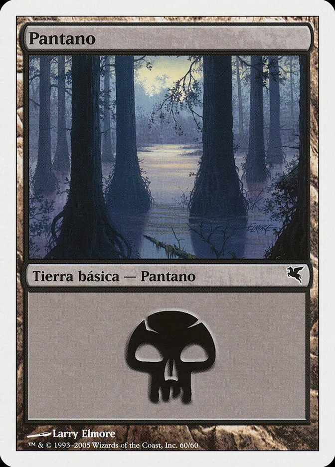 2005 Salvat 2005 Swamp common #A60 common card image