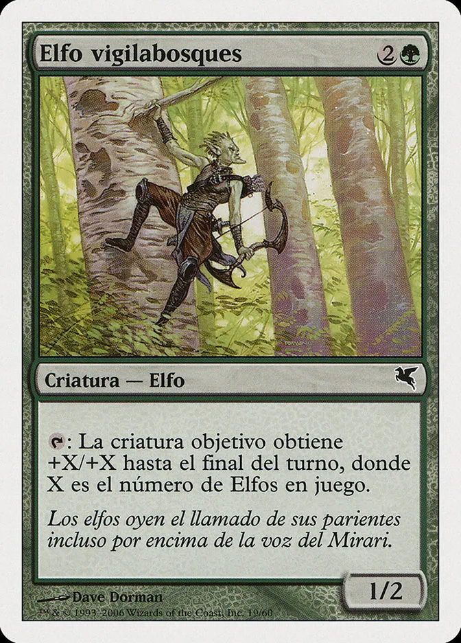 2005 Salvat 2005 Timberwatch Elf common #B19 common card image