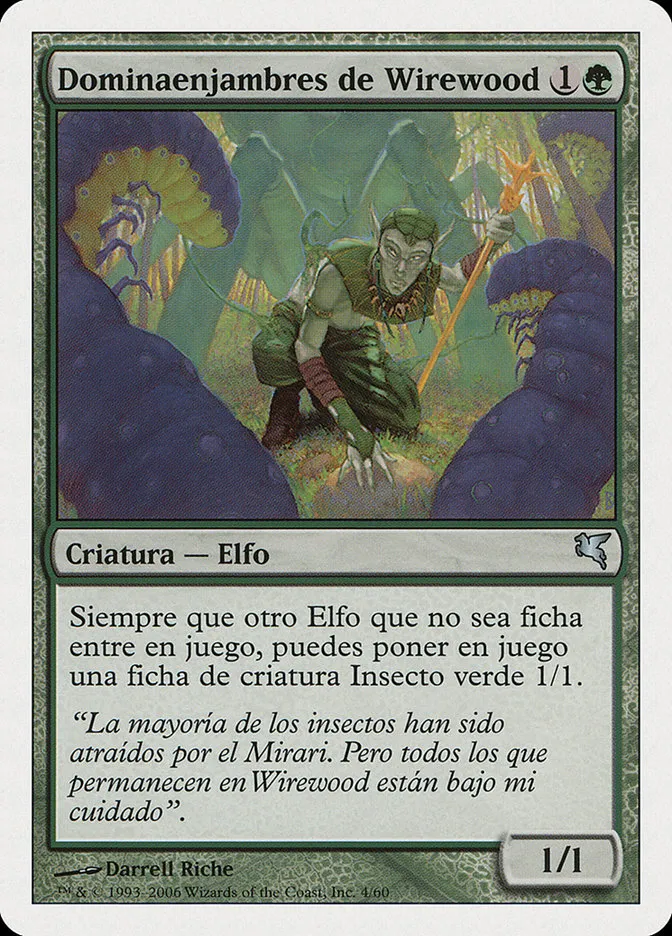 2005 Salvat 2005 Wirewood Hivemaster #B4 uncommon card image