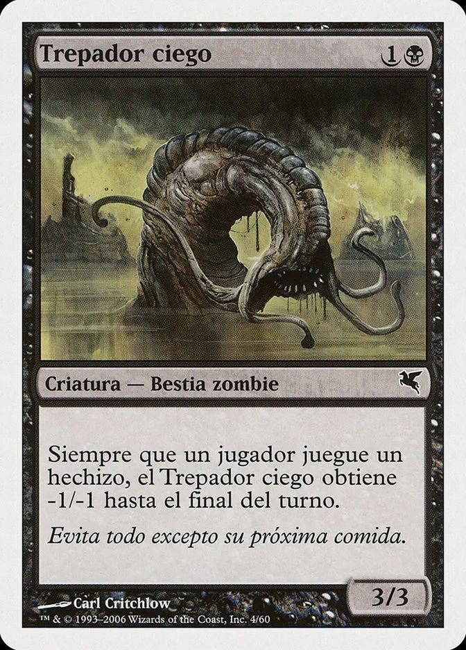 2005 Salvat 2005 Blind Creeper common #F4 common card image