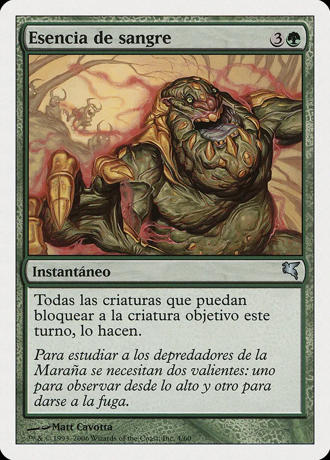 2005 Salvat 2005 Bloodscent uncommon #D4 uncommon card image