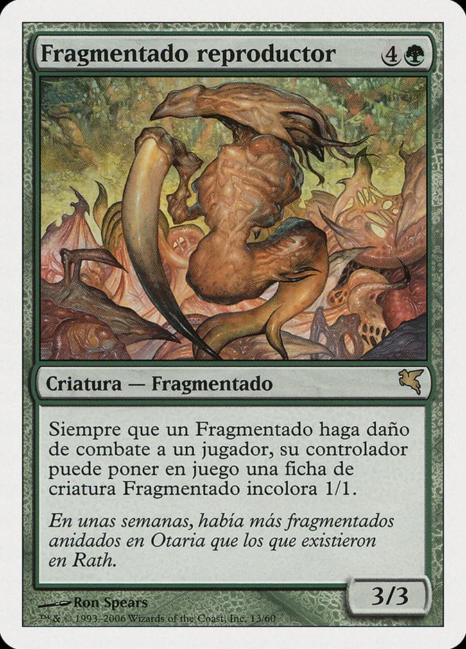 2005 Salvat 2005 Brood Sliver rare #D13 rare card image