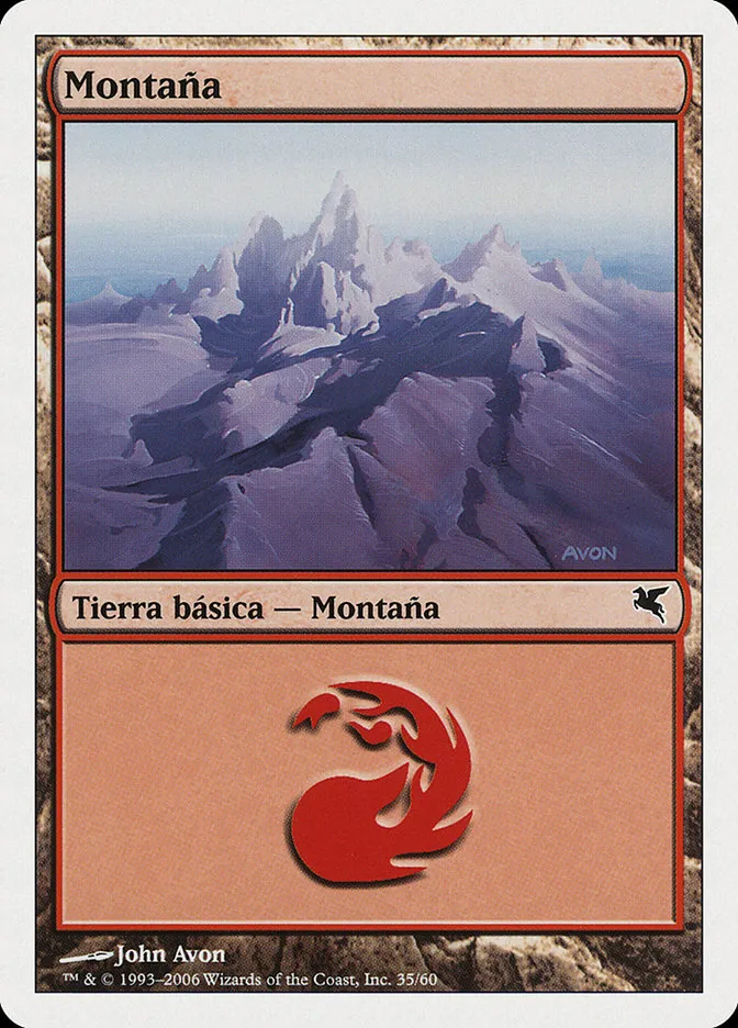 2005 Salvat 2005 Mountain common #C35 common card image