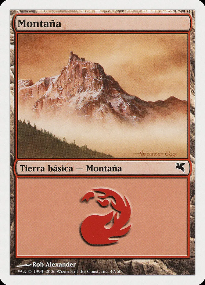 2005 Salvat 2005 Mountain common #C47 common card image