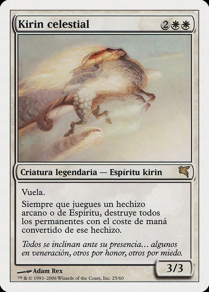 2005 Salvat 2005 Celestial Kirin rare #C25 rare card image