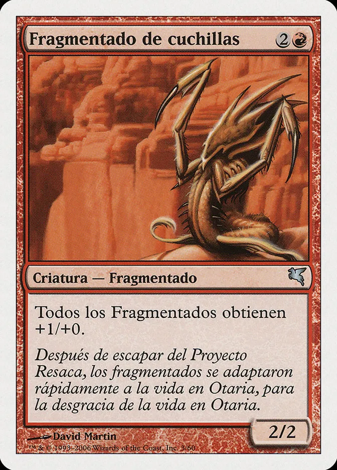 2005 Salvat 2005 Blade Sliver uncommon #D3 uncommon card image