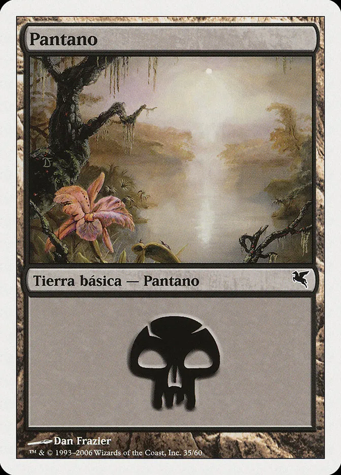 2005 Salvat 2005 Swamp common #D35 common card image